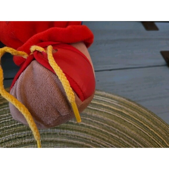 Vtg Learn & Play Bear Colors Button Tie Snap Buckle Zipper Stuffed Animal Toy - Picture 12 of 12